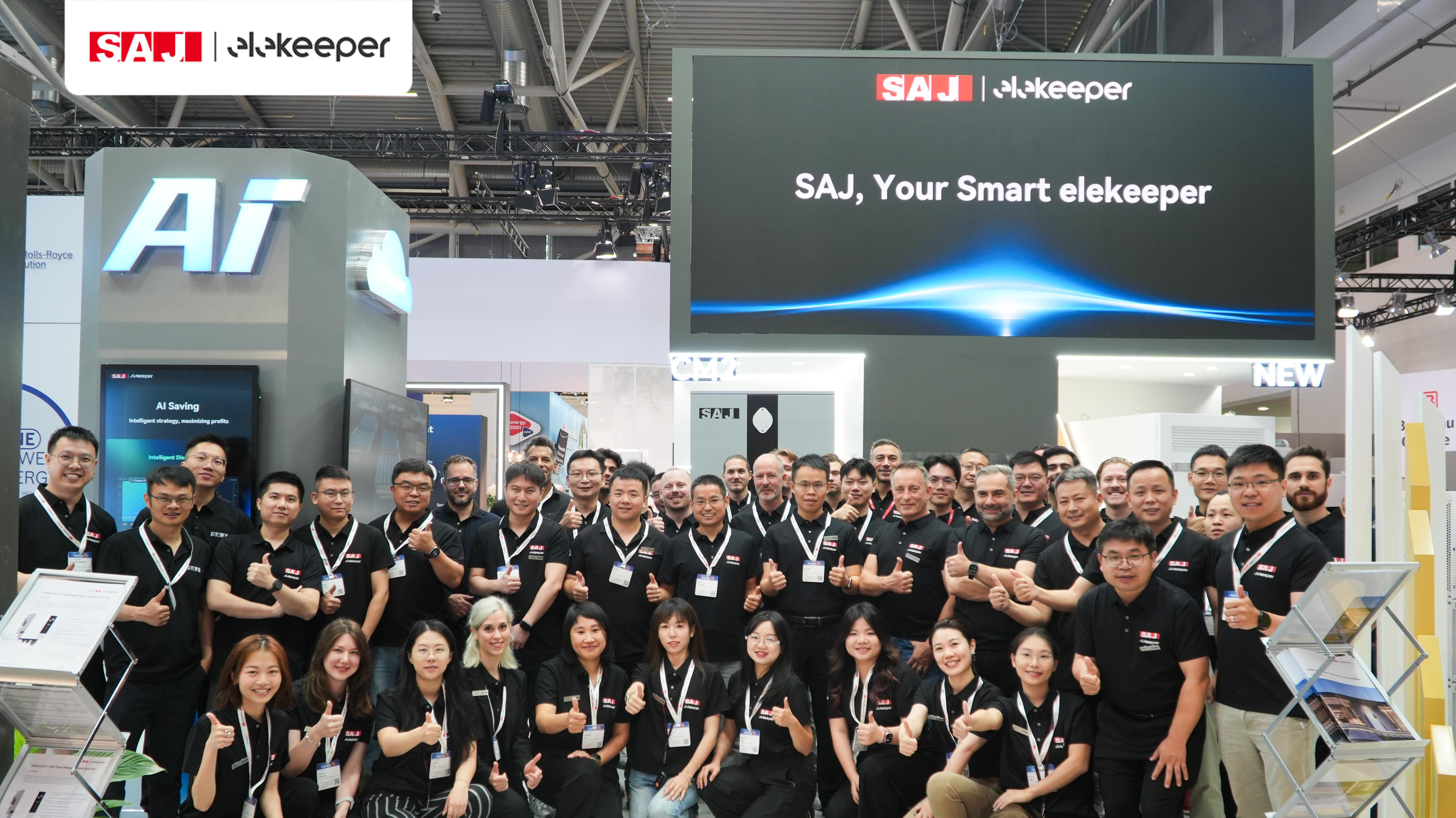 Live coverage from The smarter E Munich｜SAJ seizes the inflection point of AI‑driven energy‑storage transformation